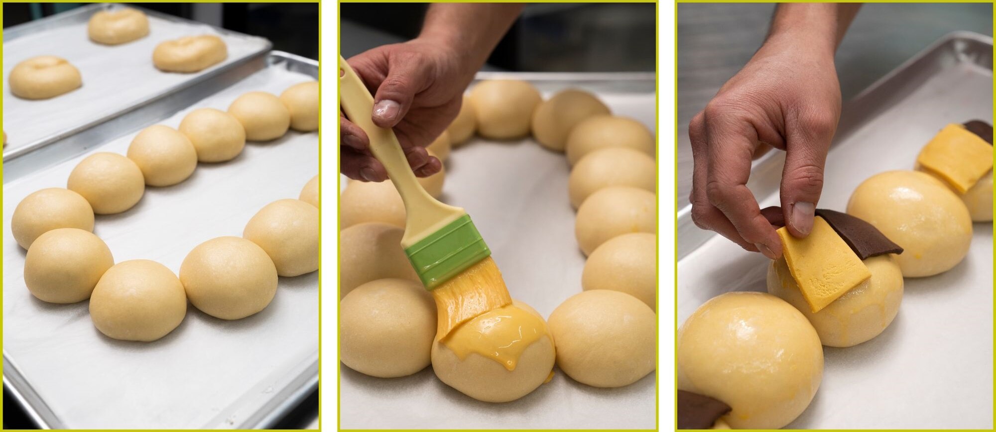 Elaboración de la Ternu Rosca. Foto: Rulce Panadería.