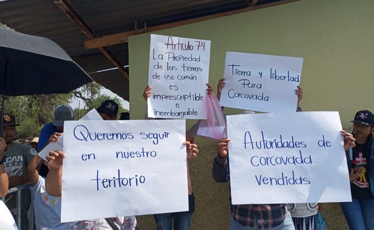 Ejidatarios de Carcovada piden a la Presidenta protección a sus tierras