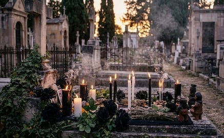 Detectan rastros de rituales de brujería, santería y satanismo en los panteones de SLP