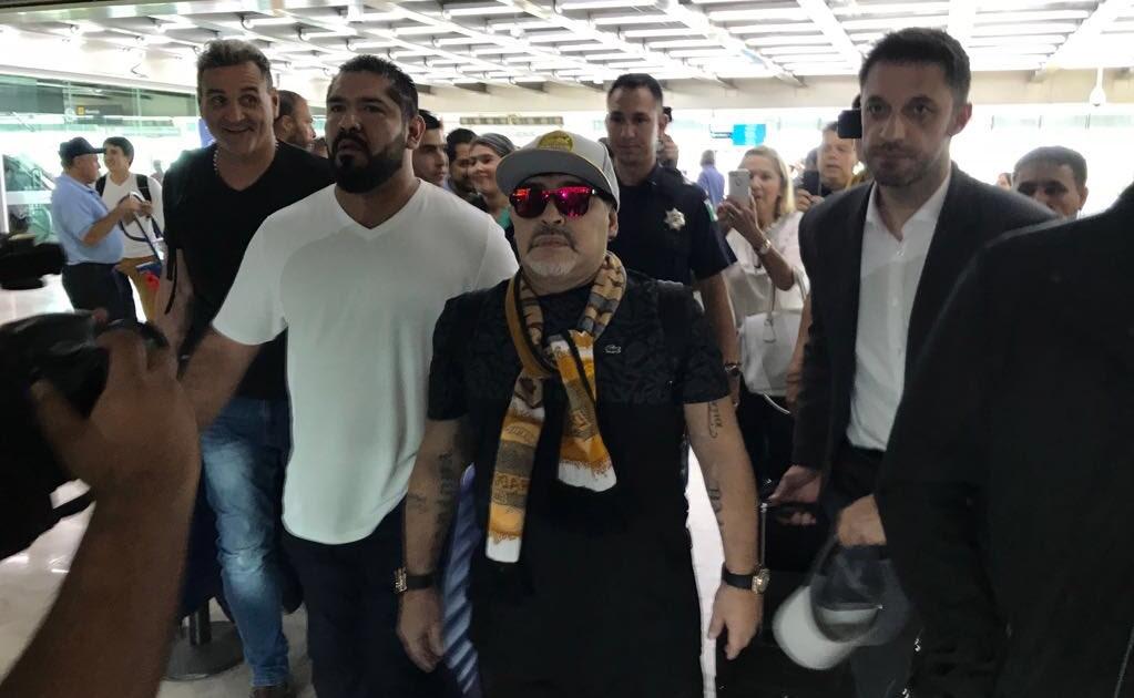 Maradona llega a Culiacán para tomar las riendas de Dorados