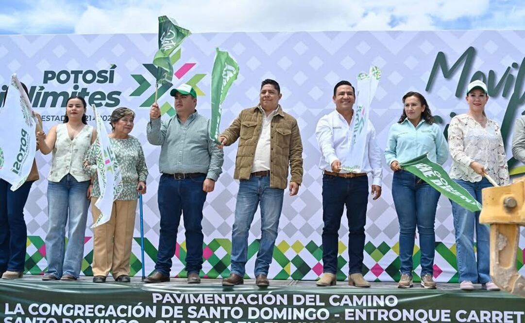 Gallardo anuncia paquete de obras en SLP. Foto: Especial