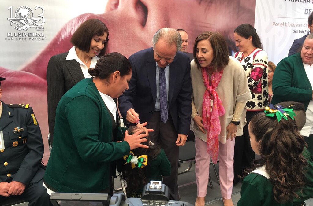 Arrancan acciones de la Primera Semana Nacional de Salud en SLP