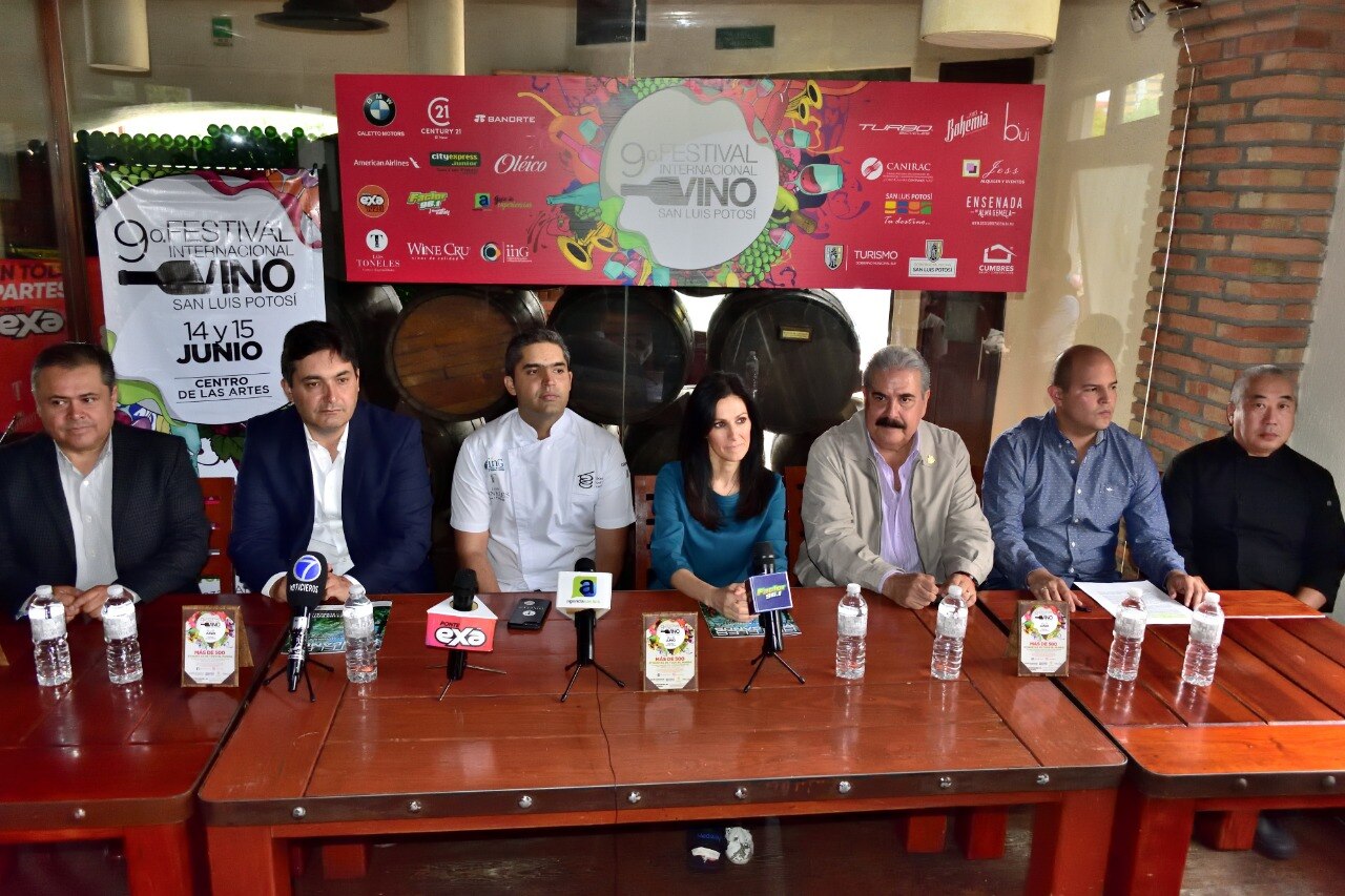 Todo listo para el Festival Internacional del Vino en SLP