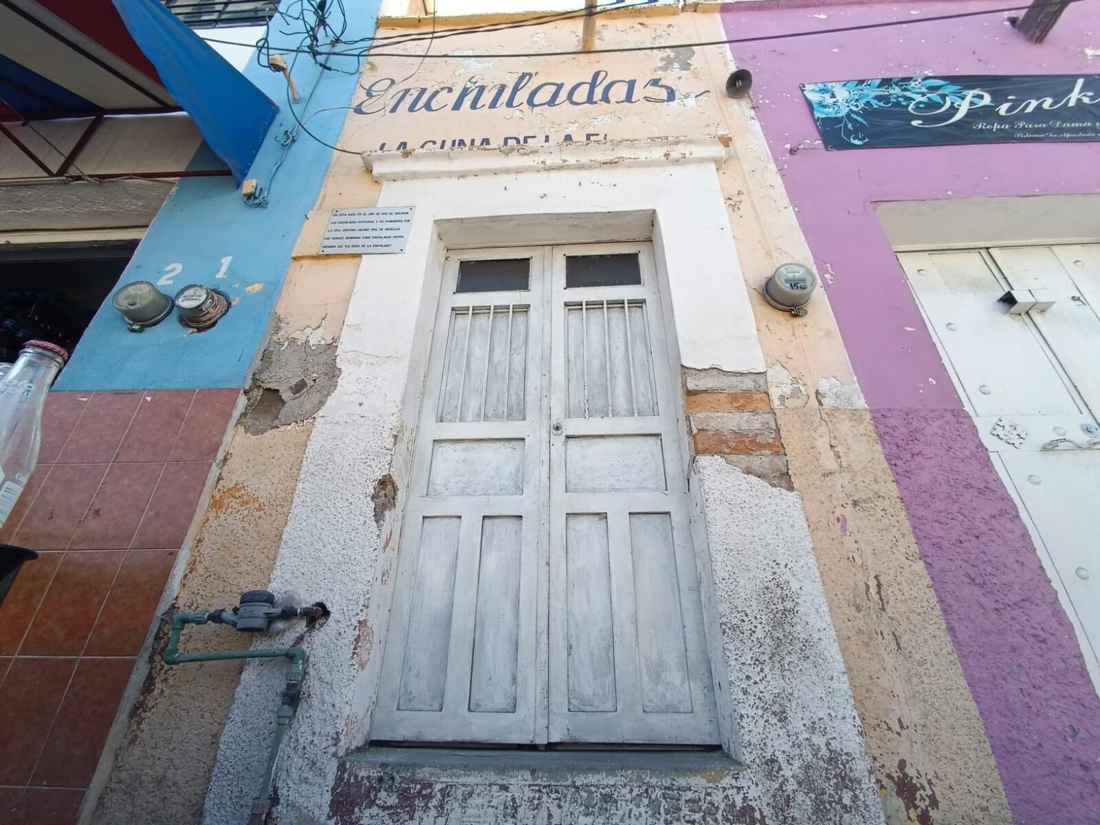 Casa de la enchilada. Foto: Xochiquetzal Rangel