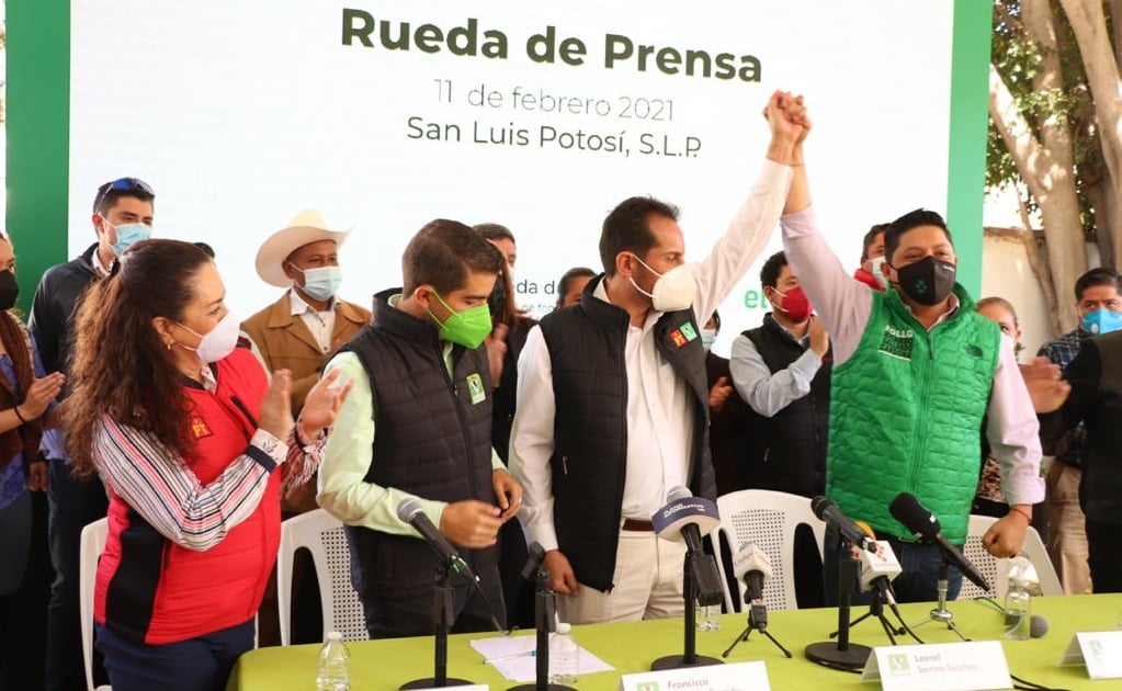 Verde Ecologista elige a Leonel Serrato como candidato a alcaldía de San Luis Potosí