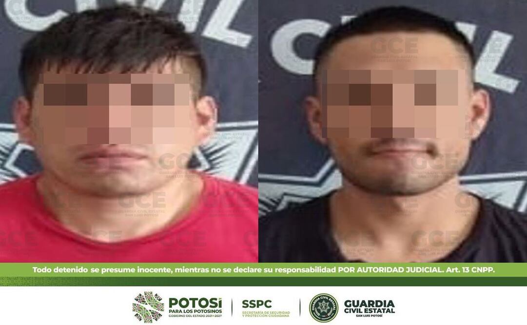 Detiene Guardia Civil a dos presuntos narcomenudistas en Tamuín; les aseguraron 200 dosis. Foto: Guardia Civil Estatal