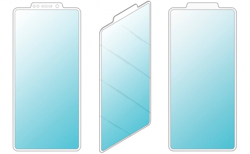 Samsung trabaja en un celular con notch fuera de la pantalla