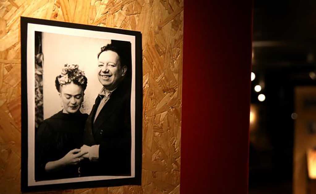 Muestra "Frida y Diego, Fragmentos". Foto: EFE/Fernando Bizerra Jr