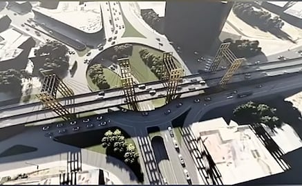 VIDEO: Así será el puente de la Glorieta de la Familia en San Luis Potosí
