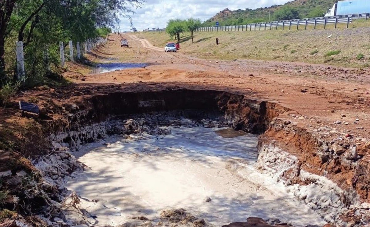 Registran, otra vez, fuga de agua en El Realito; suman 17 este año