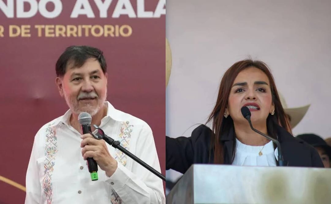 Foto: FB Gerardo Fernández Noroña y Luis Camacho / EL UNIVERSAL