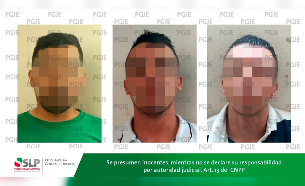 Agarran a tres con marihuana