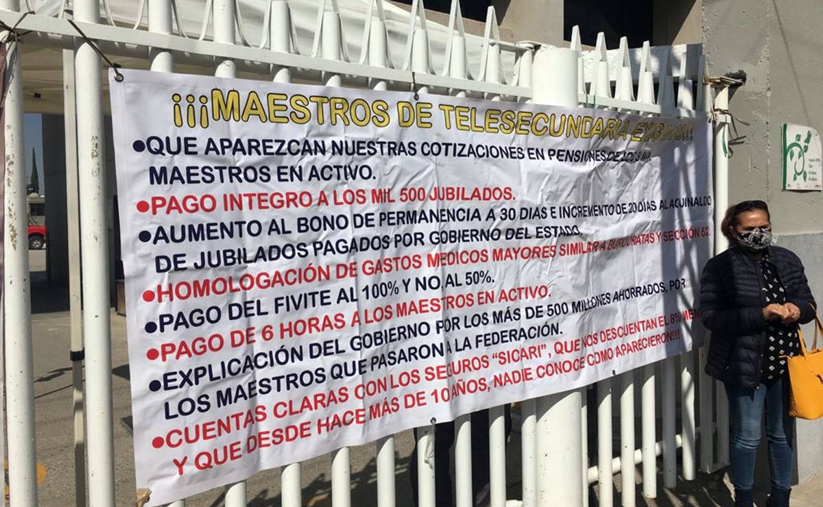 Buscará SLP que federación asuma el pago a maestros de Telesecundaria