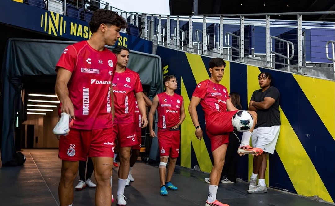 Atlético de San Luis va por su primera victoria en la Leagues Cup ante Nashville. Foto: Especial.