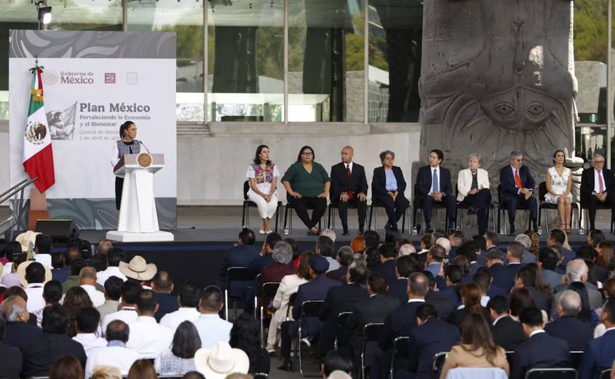 Sheinbaum anuncia 18 programas de acciones del Plan México; fortalecerán la economía y el bienestar
