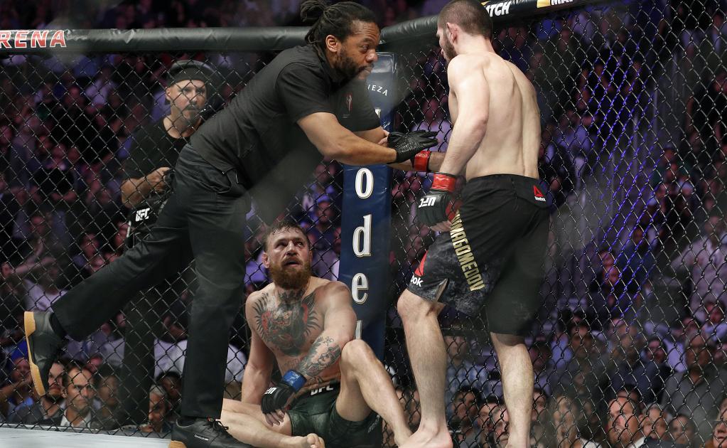 Batalla campal en la derrota de McGregor