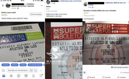 Revendedores en Facebook se aprovechan de la final del Ascenso MX 