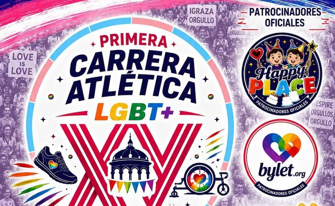 Anuncian la Primera Carrera Atlética LGBT+ en SLP. Imagen: Especial