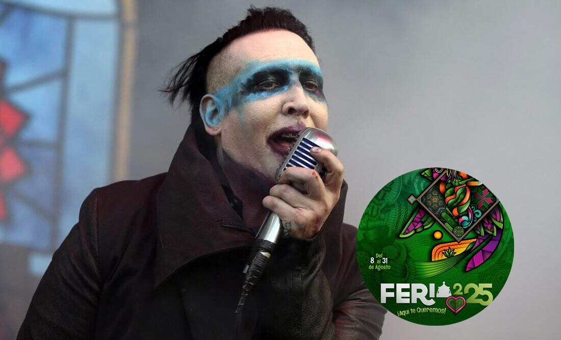 Marilyn Manson dará concierto en San Luis Potosí como parte de la Fenapo 2025: Esto es lo que sabemos