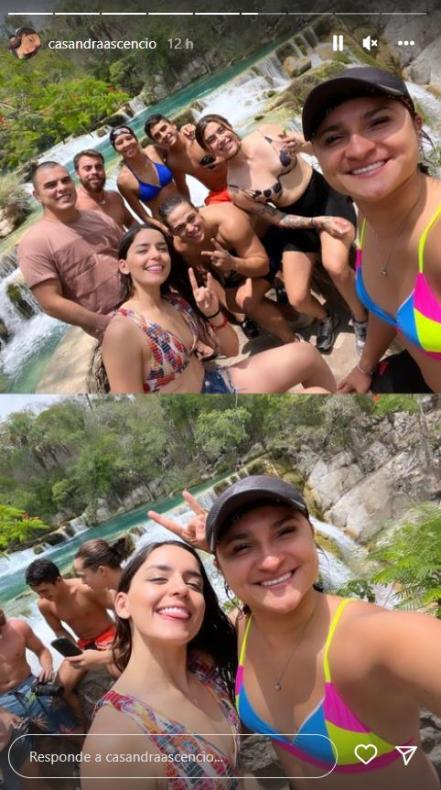 Atletas de Exatlón comparten fotos de su aventura en la Huasteca potosina