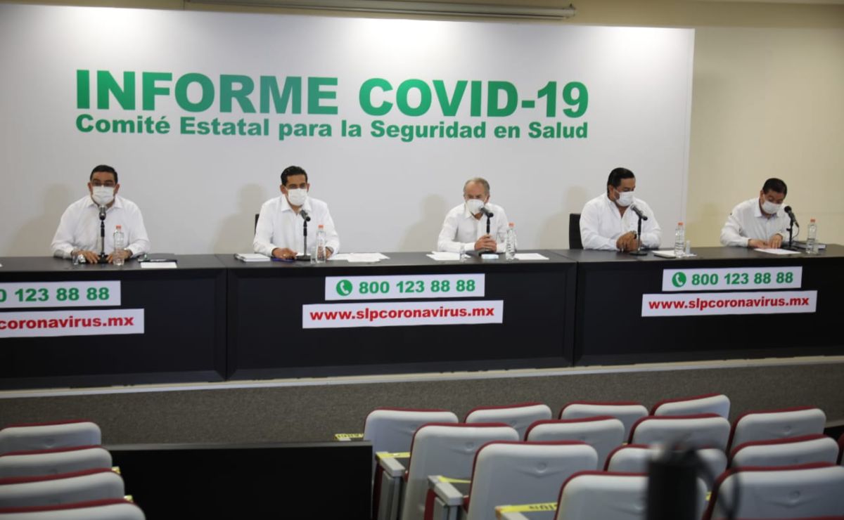 396 casos positivos y seis muertes por Covid-19 durante las últimas 24 hrs en SLP