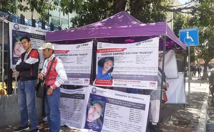 Cumple 24 hrs manifestación de familiares de Gustavo Ramírez, conductor de InDriver, en Fiscalía de SLP