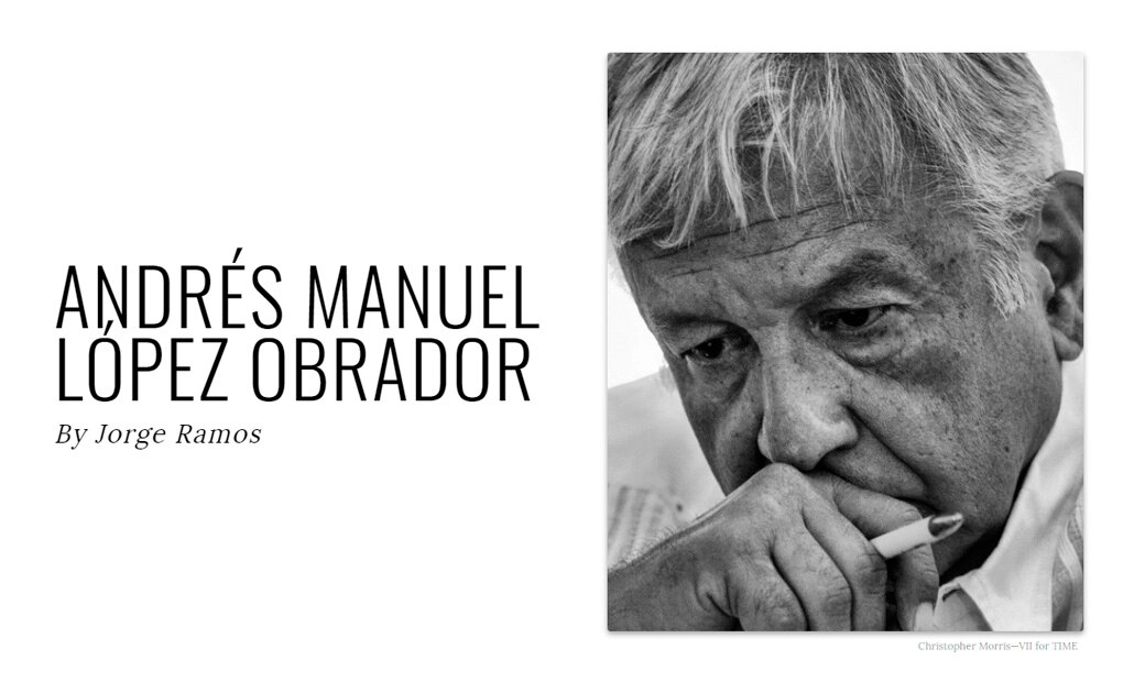 Presidente de México, entre los 100 líderes de la revista Time