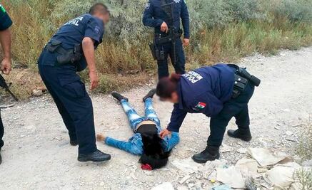 Policías municipales evitan feminicidio