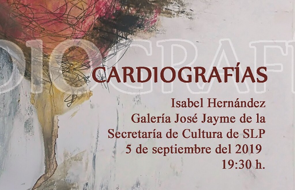 Inaugurarán la exposición “Cardiografías” en Galería José Jayme