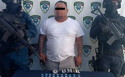 Detienen a hombre con 42 dosis de cristal en la Central de Abastos de SLP 