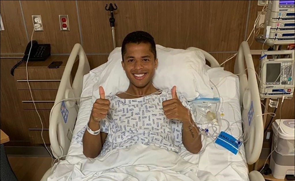Tras cirugía, Giovani dos Santos se muestra optimista