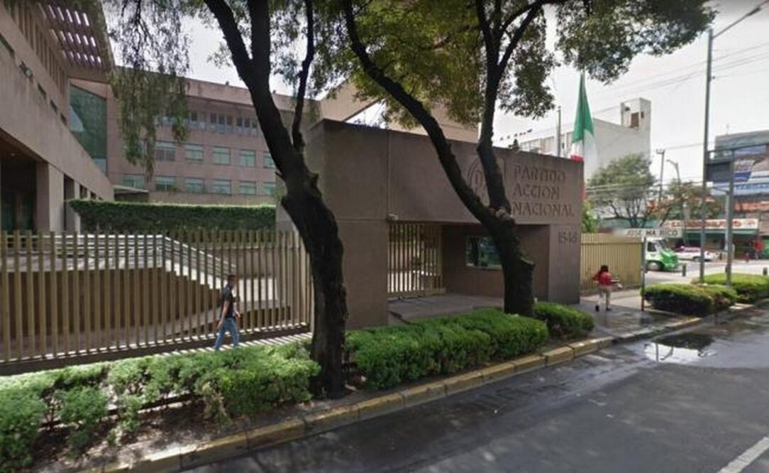 Sede del PAN, en la imagen. Foto: Google maps