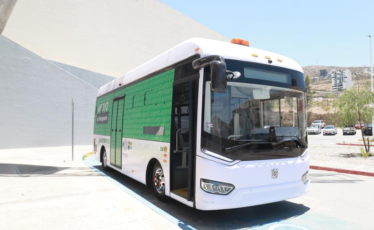 Autobús eléctrico de MetroRed. Foto: @RGC_Mx