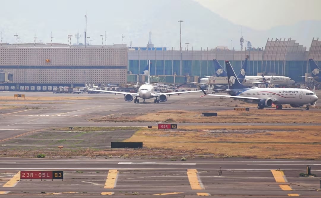 Aeropuerto Internacional de la Ciudad de México (AICM). Foto: Archivo