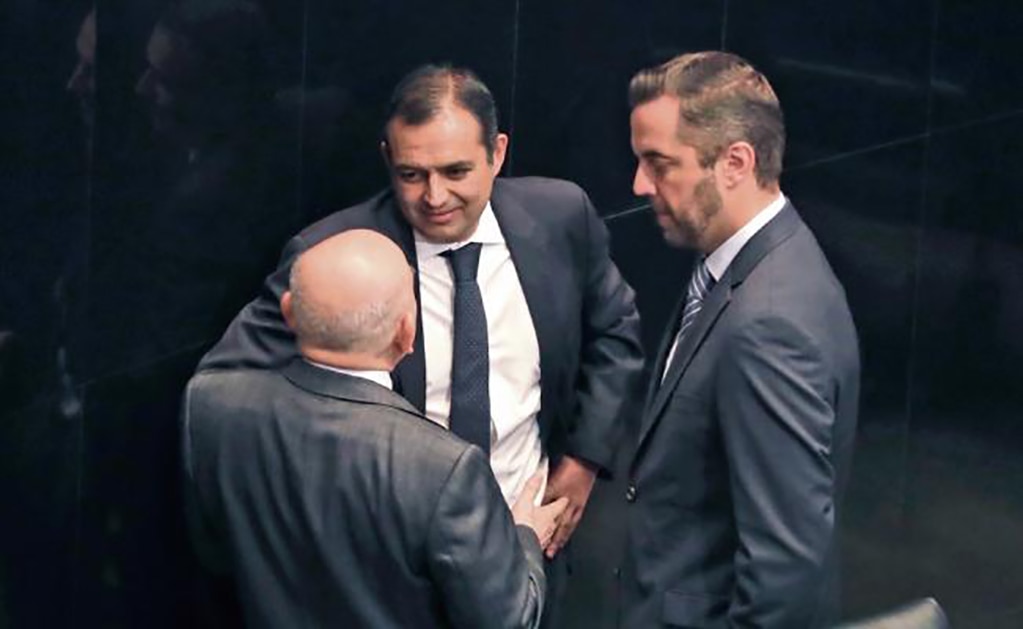 Los senadores Ernesto Cordero y Jorge Luis Lavalle podrían ser sancionados este mes por la Comisión de Orden y Disciplina Intrapartidista del PAN (ARCHIVO EL UNIVERSAL)