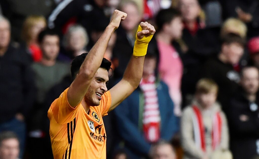 Raúl Jiménez anotó en el empate del Wolverhampton