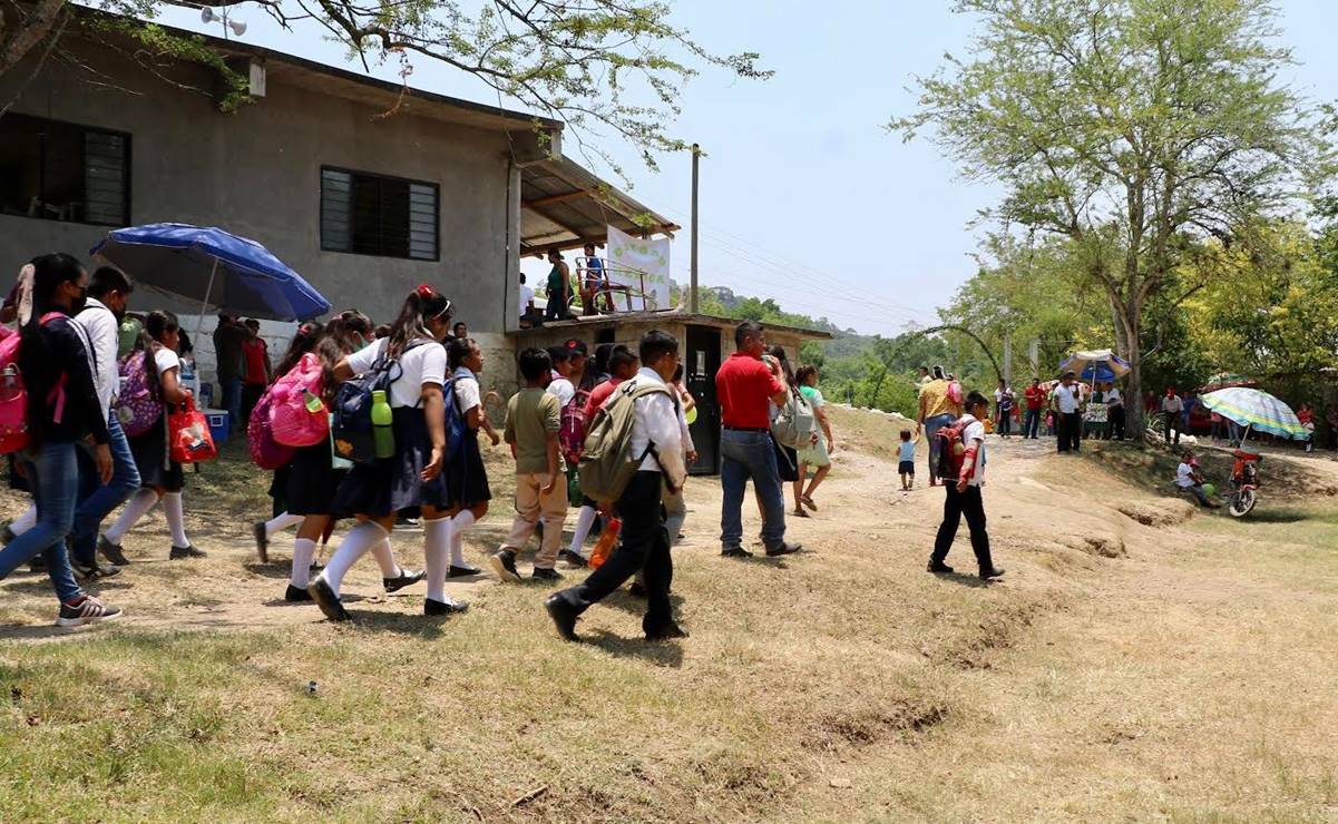 Por altas temperaturas en SLP, declaran clases a distancia en la Huasteca. Foto: Especial