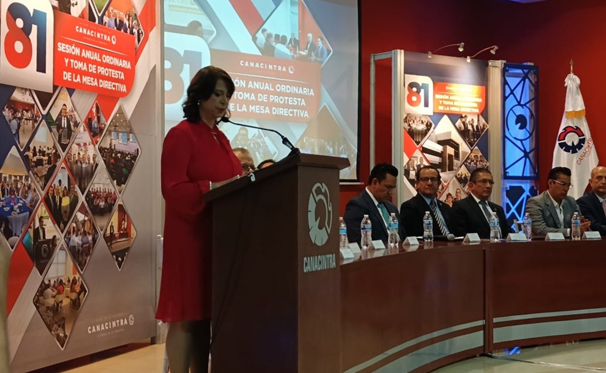 Rinde protesta nueva mesa directiva de Canacintra en San Luis Potosí