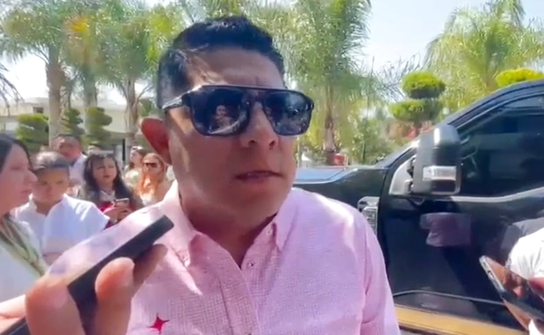 Ricardo Gallardo, en el festejo del Día de las Madres en SLP. Foto: Captura de video