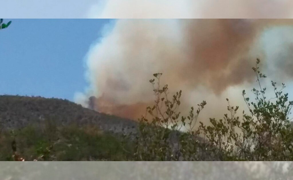 Continúan combate a incendios forestales 