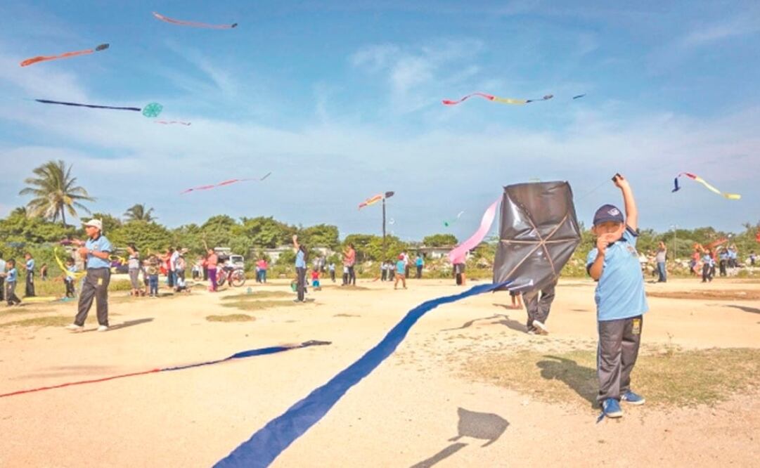 Los ikoots son la única etnia del país que utiliza los papalotes como ritual de Día de Muertos, por su parecido con la cultura guatemalteca. Fotos: KLAUS MENDOZA