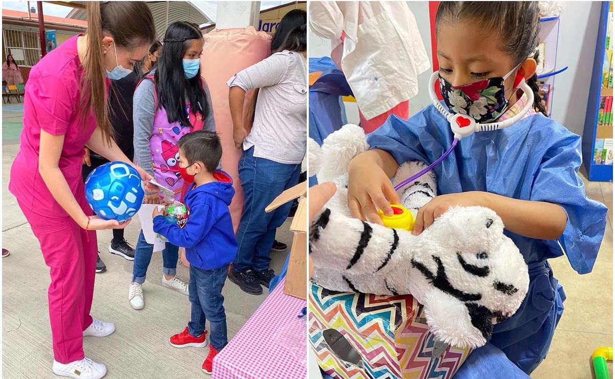 Potosinas invitan a participar en colecta navideña de juguetes y cobijas