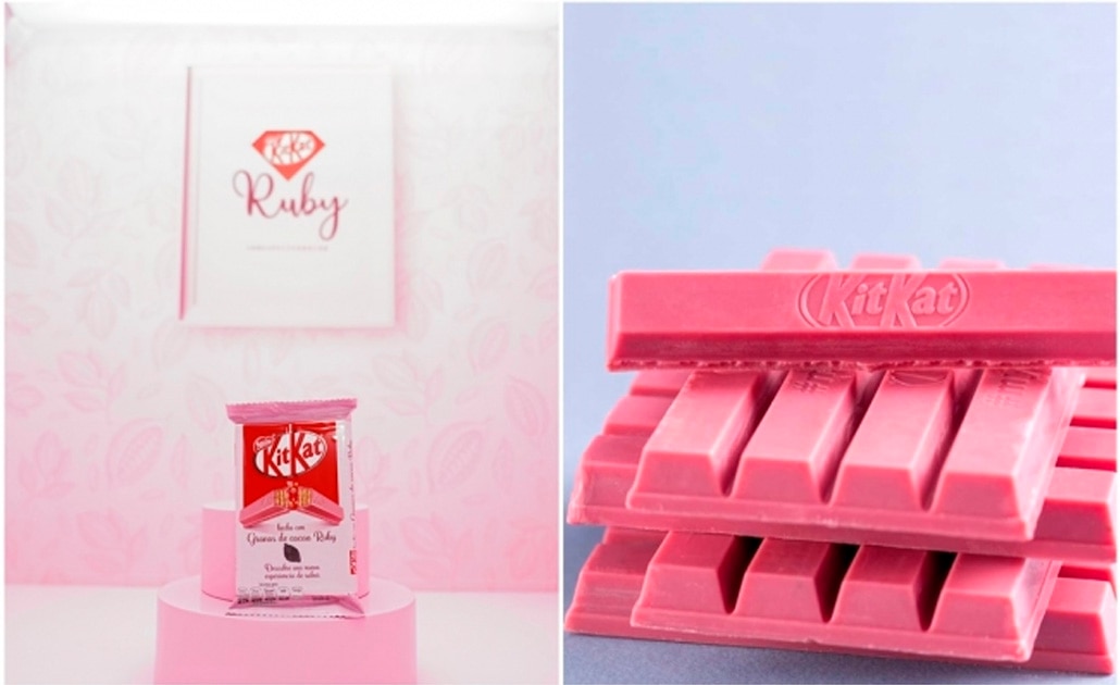 Ya llegó a México el primer chocolate rosa