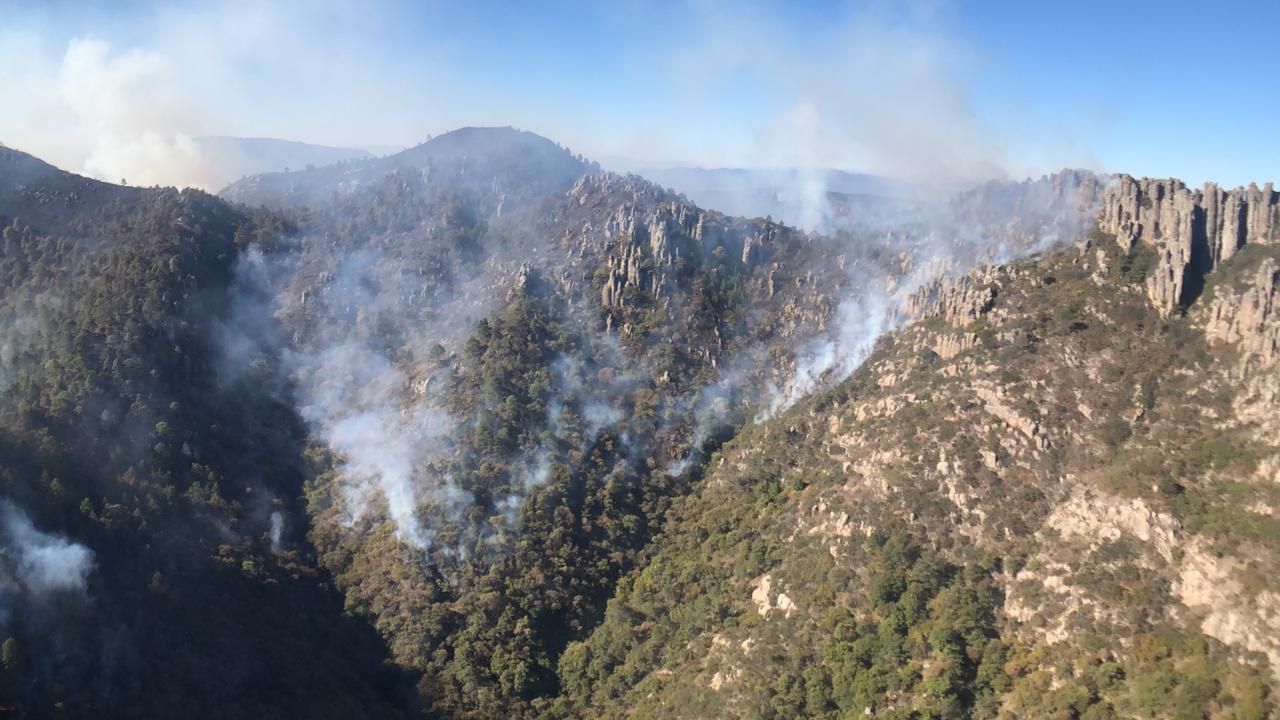 Incendio en Sierra de San Miguelito controlado a un 95%: PC