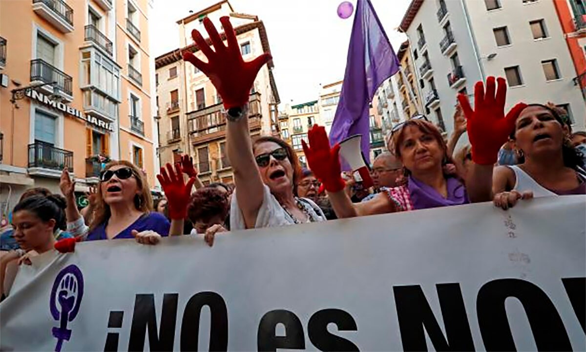 "Gracias por no dejarme sola", víctima de "La Manada" rompe el silencio