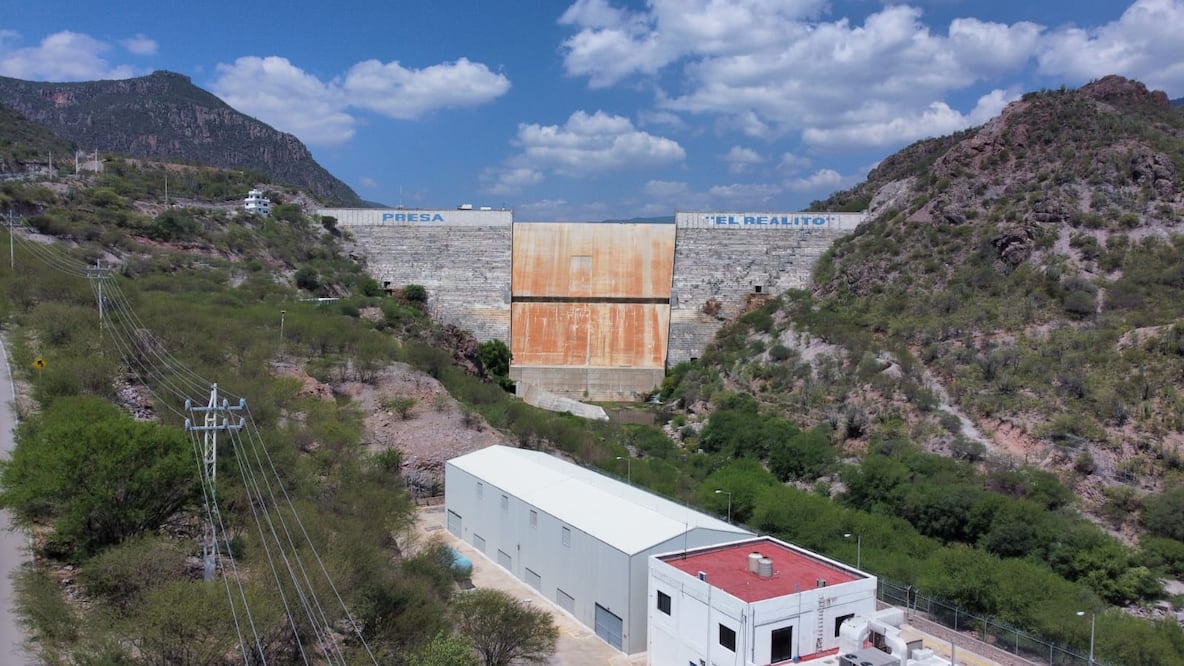 Pese a lluvias de los últimos días, presas de SLP tienen bajos niveles de agua. Foto: Especial