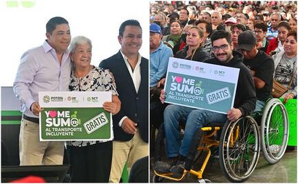 Entrega Gobierno de SLP tarjetas de transporte público gratuito a sectores vulnerables