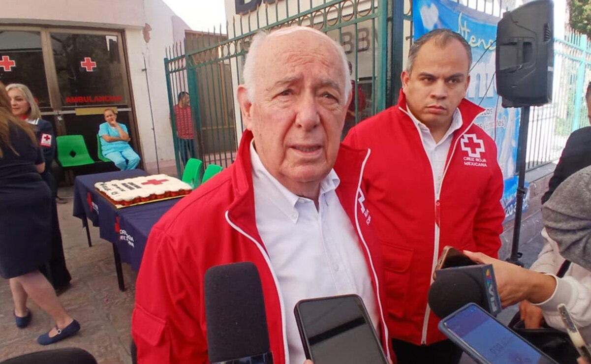 Delegado de la Cruz Roja en SLP. Foto: Samuel Estrada
