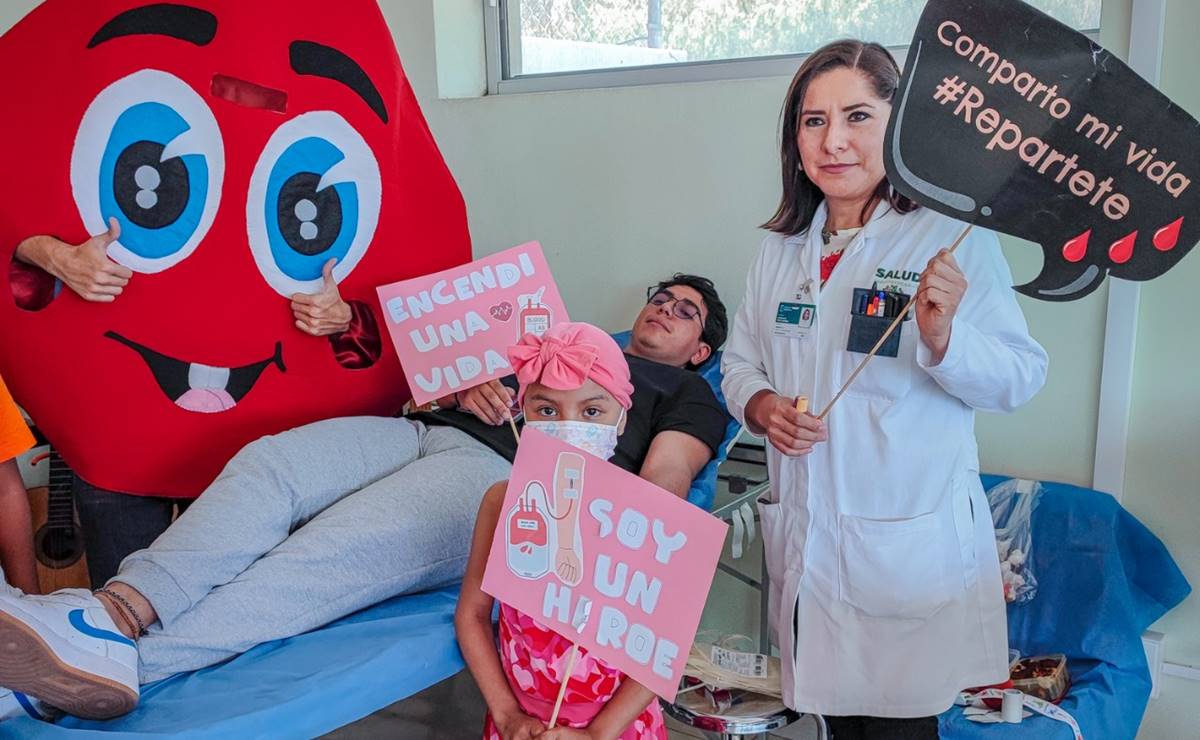 Hacen llamado a donar sangre en último día de campaña en beneficio de niños con cáncer