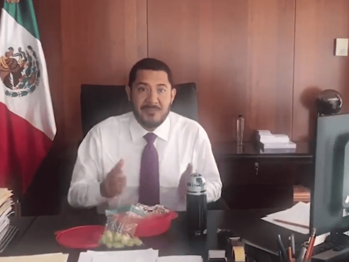 Insiste Martí Batres con el #TupperChallenge para el Senado